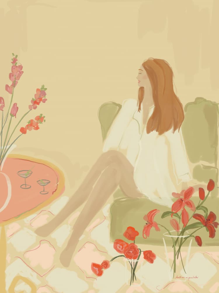 Sunday Without The Scaries by Katharina Puritscher — canvas wall art