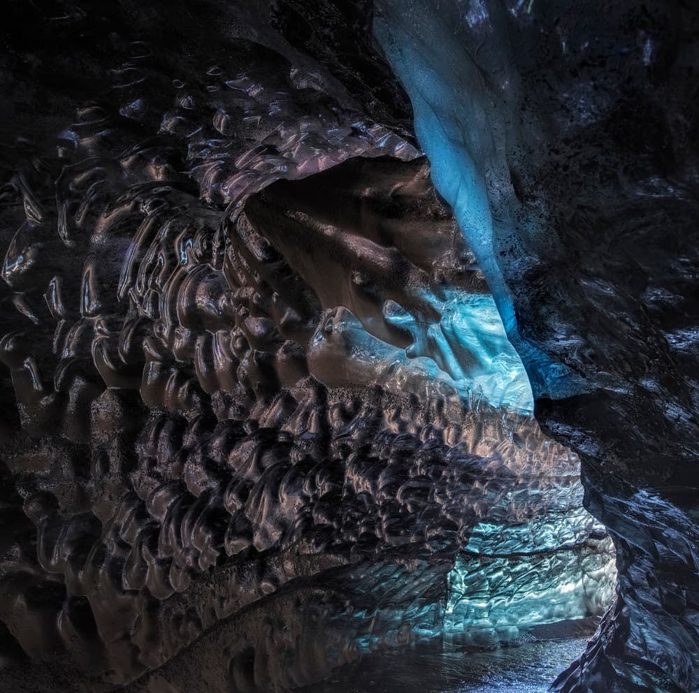 Blue Ice Passage by Yan Zhang — canvas wall art