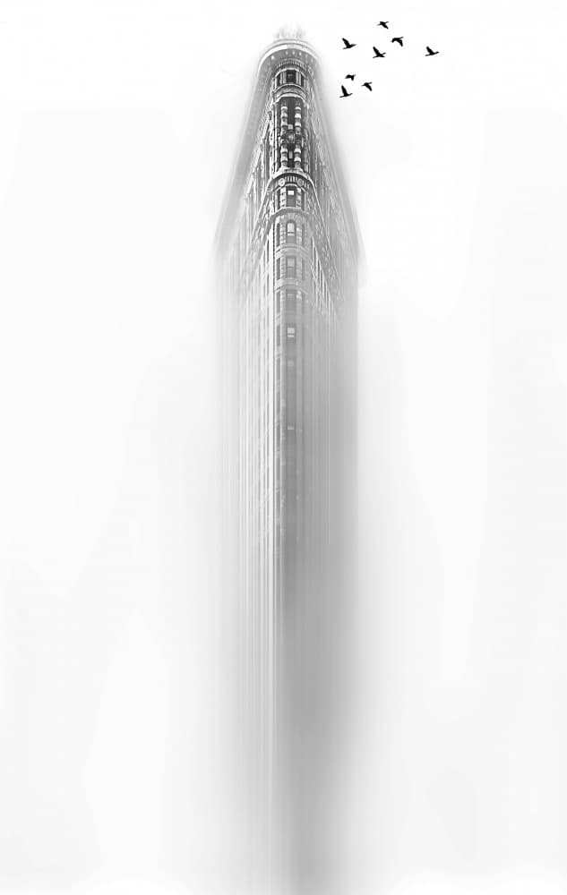 Misty Urban Flight by Carmine Chiriacò — canvas wall art