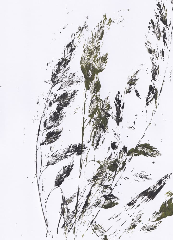 Botanical Grass Print