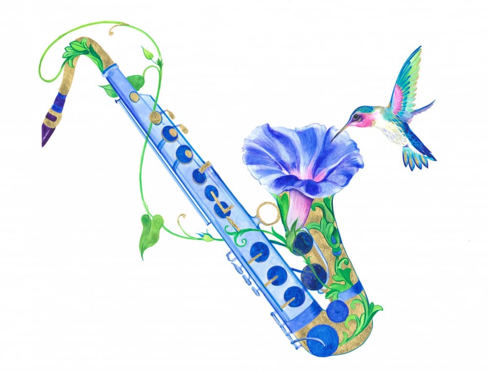 Music And Nature by Isabelle Brent — canvas wall art