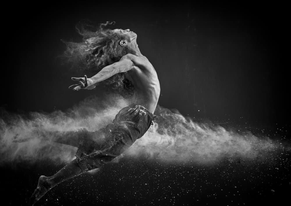 Dynamic Dust Dancer by Angela Muliani Hartojo — canvas wall art