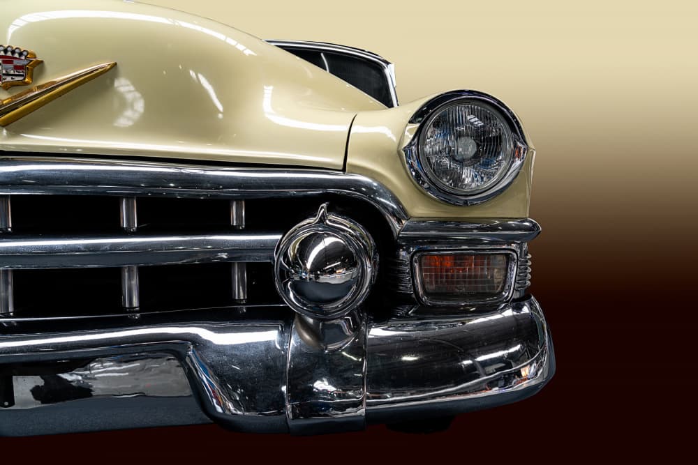 Elegant Vintage Car by Roland Weber — canvas wall art