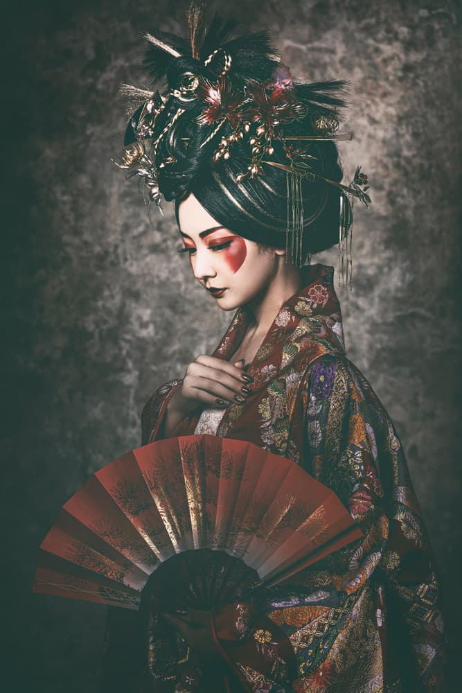 Mystic Japanese Beauty by Daisuke Kiyota — canvas wall art