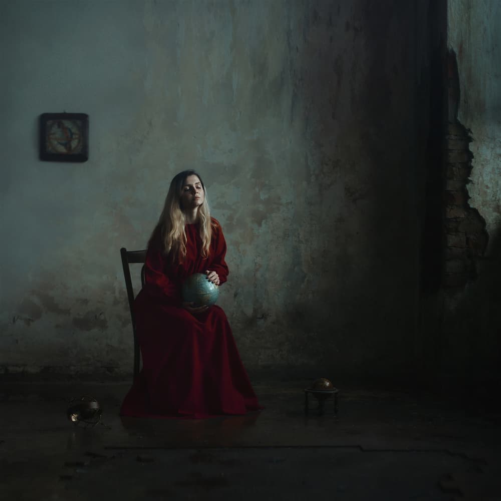 The astrologer's dream by Raluca Arhire — canvas wall art