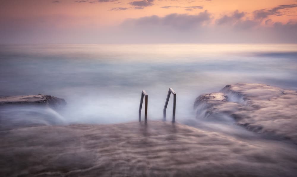 Dreamy Ocean Steps by Doroteo Tobarra Narro — canvas wall art