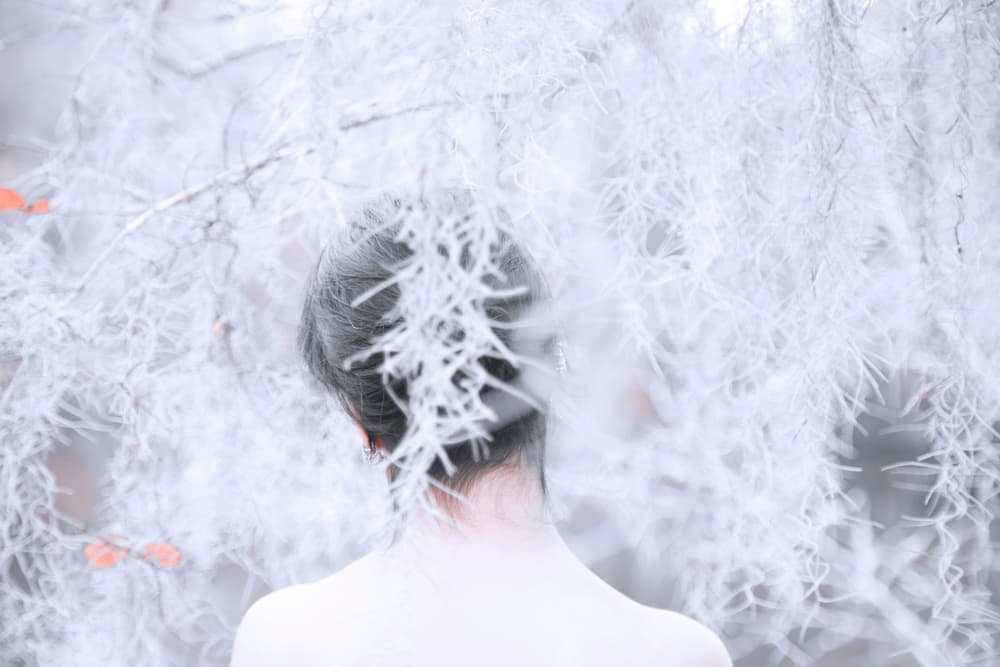 Ethereal Woman's Back by Melissa Osorio — canvas wall art