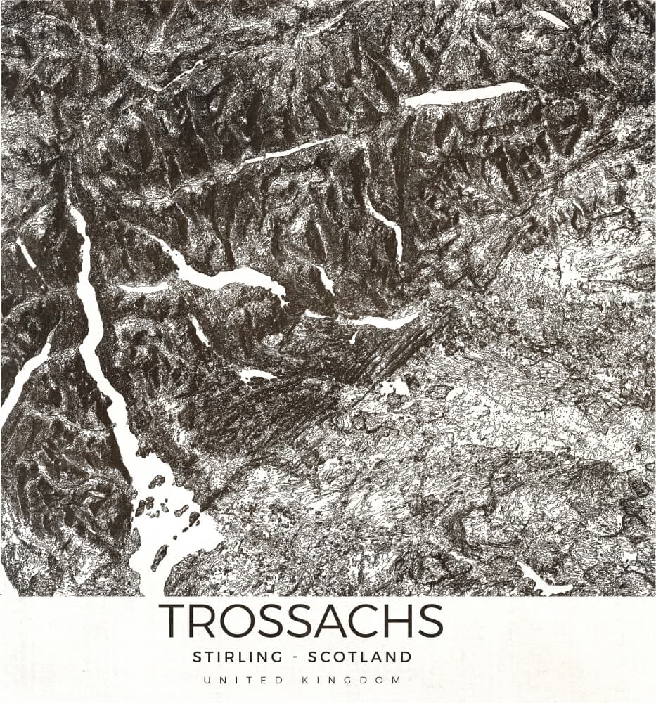 Trossachs Scottish Landscape by Nicholas — canvas wall art