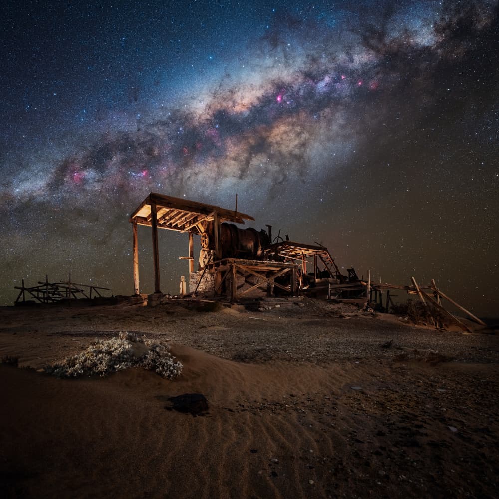 Cosmic Desert Glow by Vikas Chander — canvas wall art