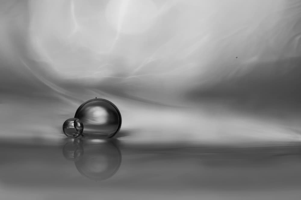 Ethereal Glass Spheres by Heidi Westum — canvas wall art