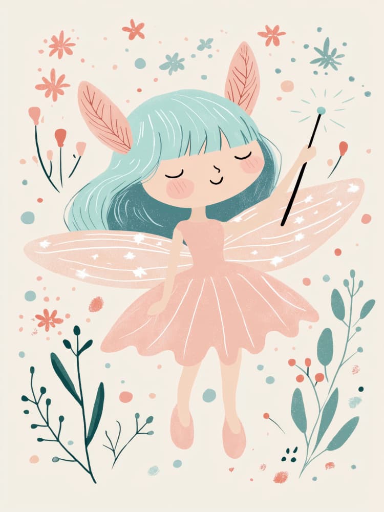 Whimsical Fairyland by Treechild — canvas wall art
