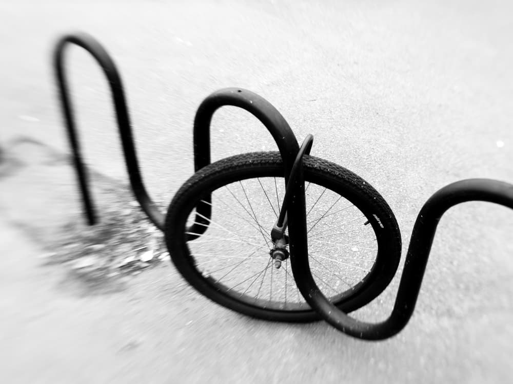Urban Wheel Curve by Gustav Davidsson — canvas wall art