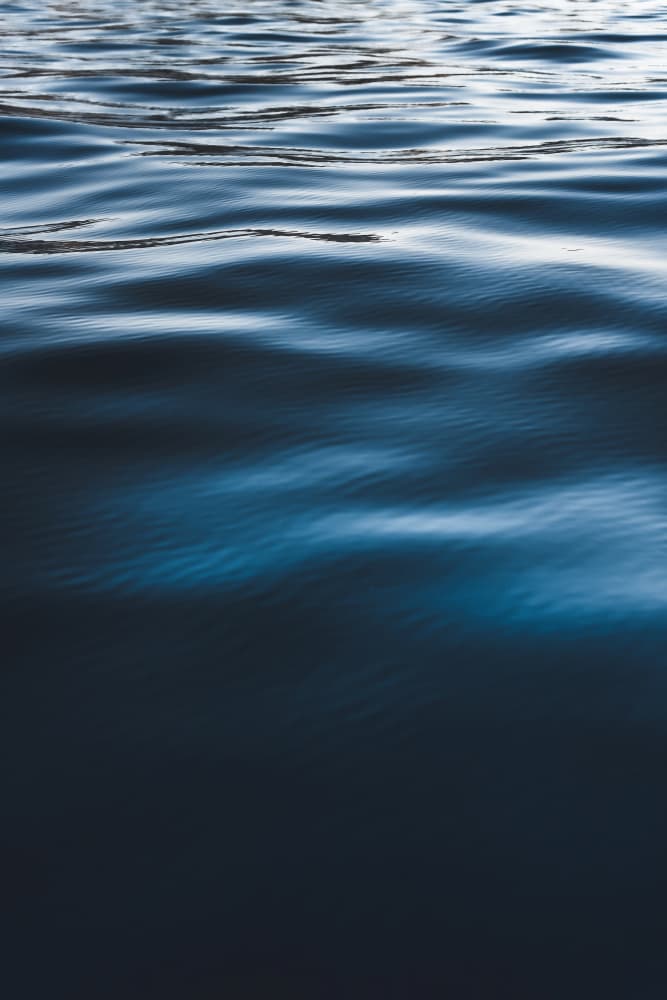 Deep Blue Ripples by Tim Mossholder — canvas wall art