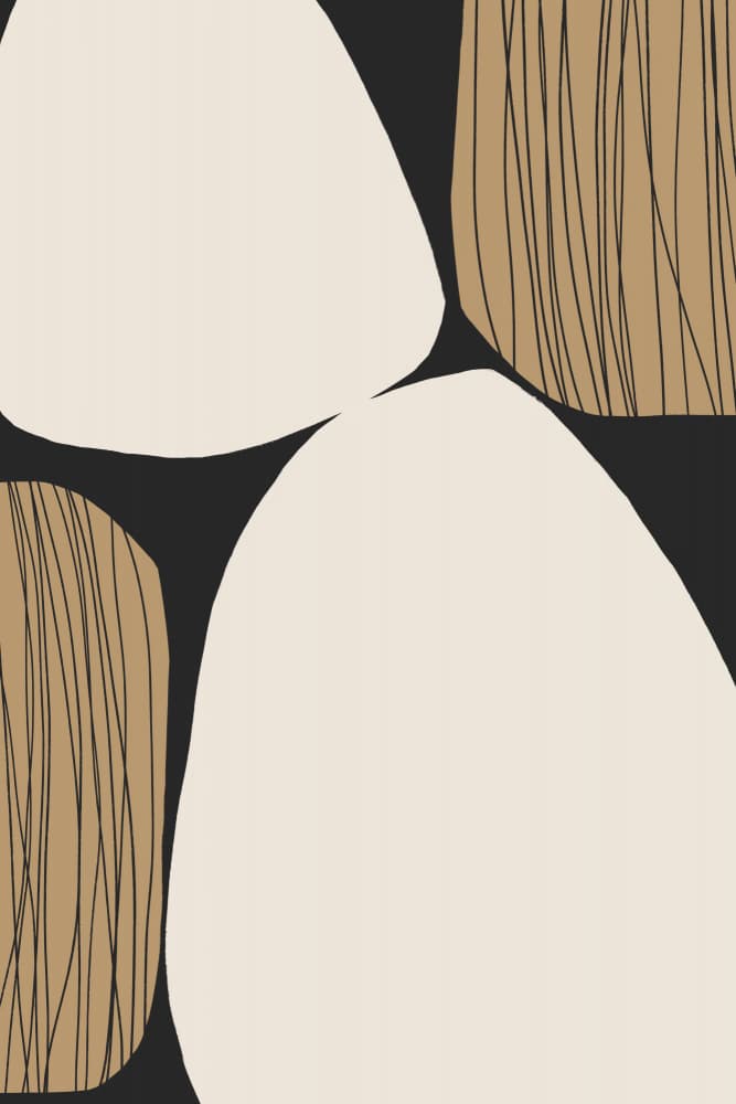 Abstract Earth Tones by uplusmestudio — canvas wall art