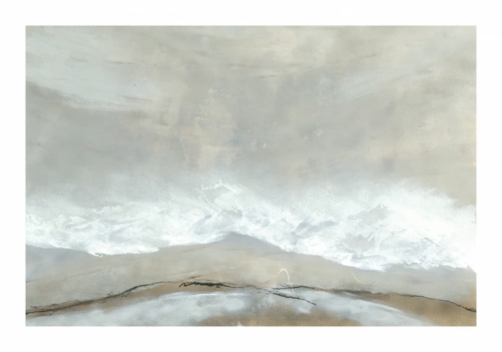 Misty Neutral Landscape