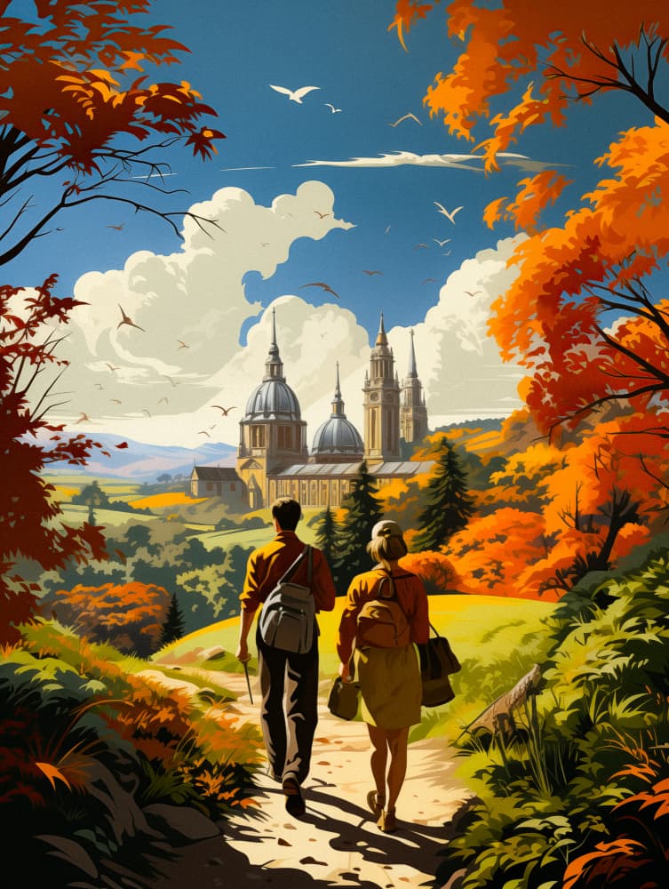 An Oxford Adventure by Taudalpoi — canvas wall art