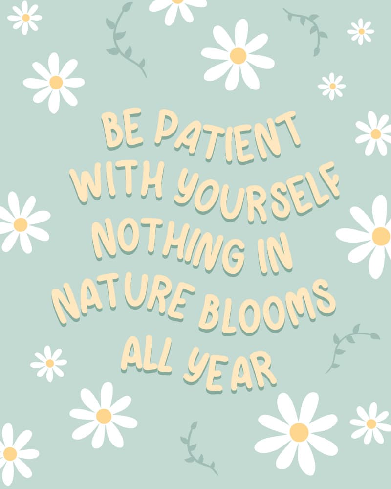 Bloom With Patience by KsanaKalpa — canvas wall art