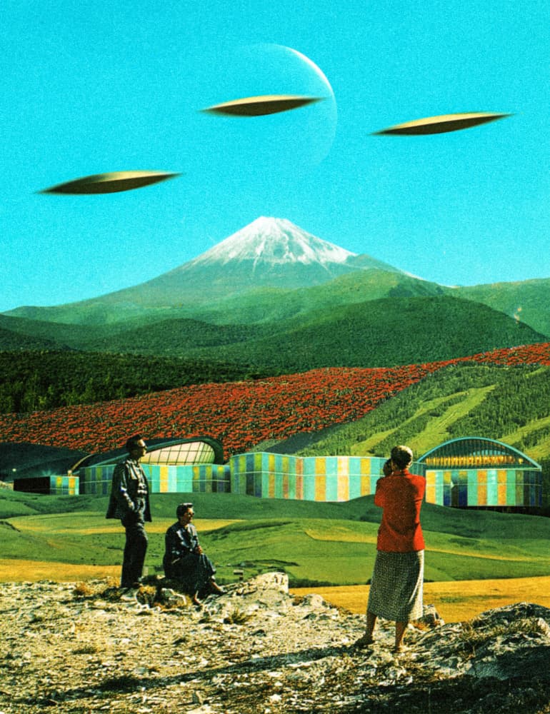 An Alien Invasion by Taudalpoi — canvas wall art