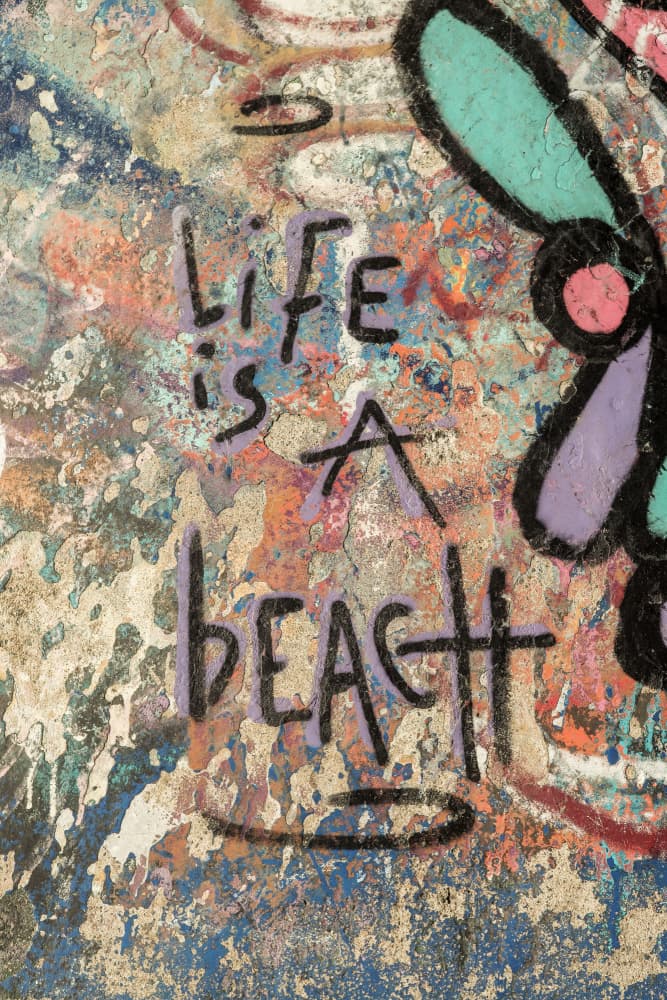 Life Is a Beach by Shot by Clint — canvas wall art