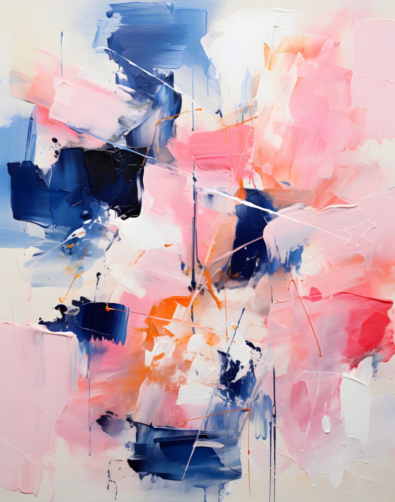 Colorful Abstract Expression by Jolly and Dash — canvas wall art