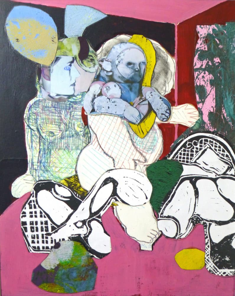 couple by Pascal Marlin — canvas wall art