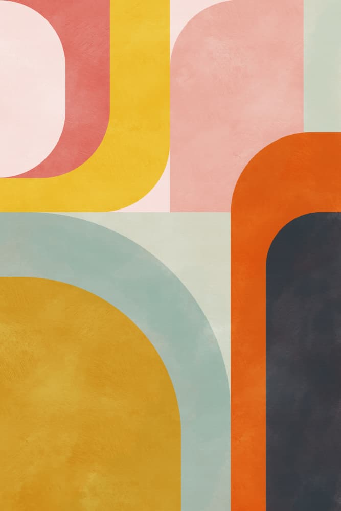 Friendly Colors2 by Ana Rut Bre — canvas wall art