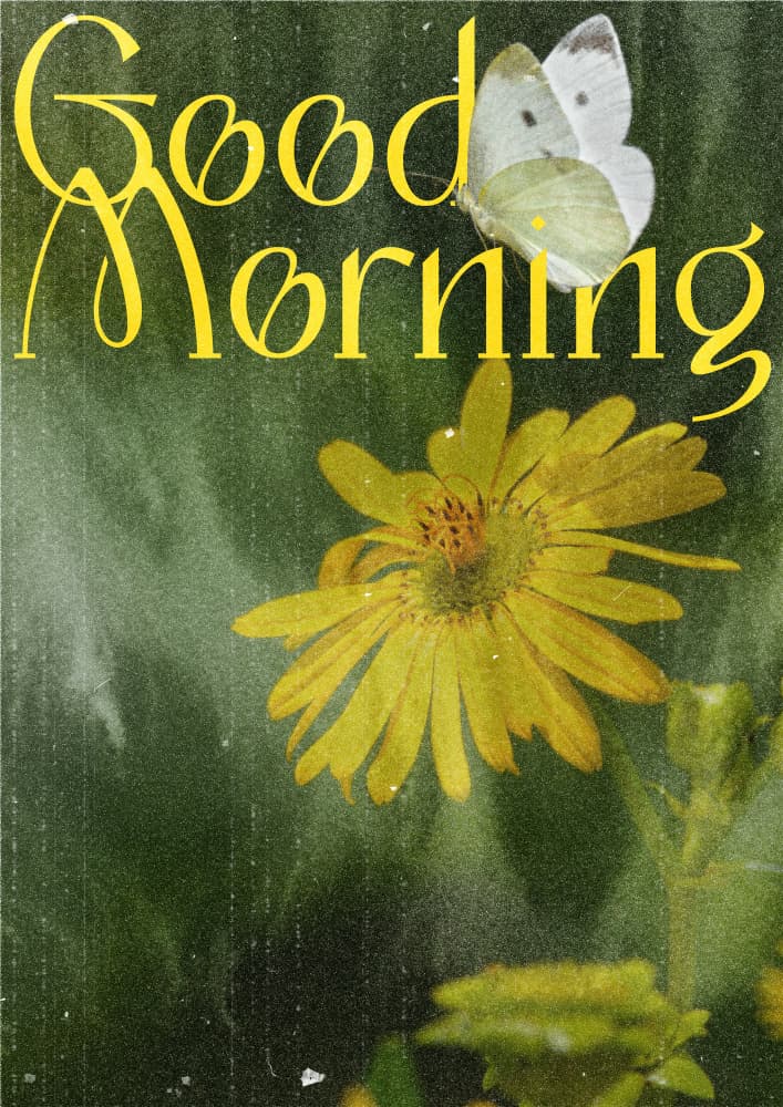 Good Morning Yellow Bloom by Omar ELMOUDDEN — canvas wall art