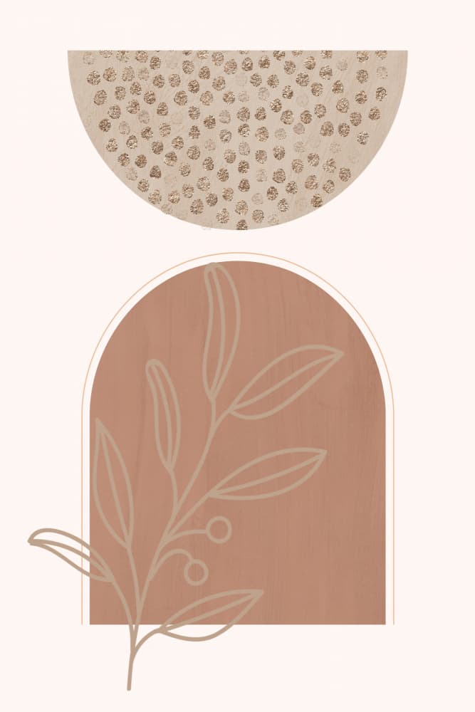 Botanical Arch Forms by Sally Ann Moss — canvas wall art