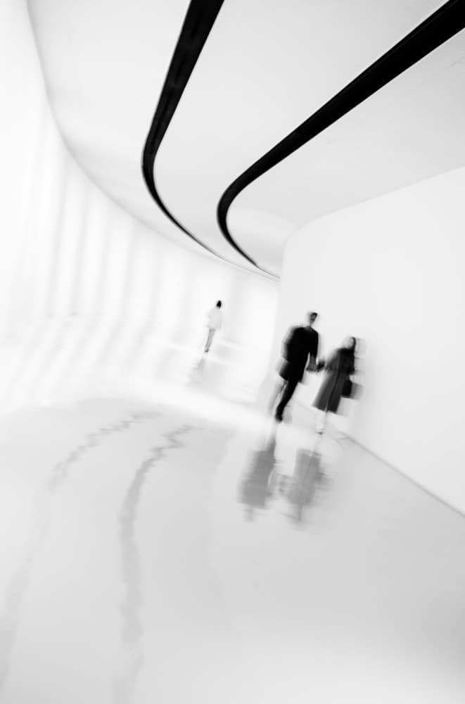 Dynamic Walk Modern Gallery by Swen MUN — canvas wall art