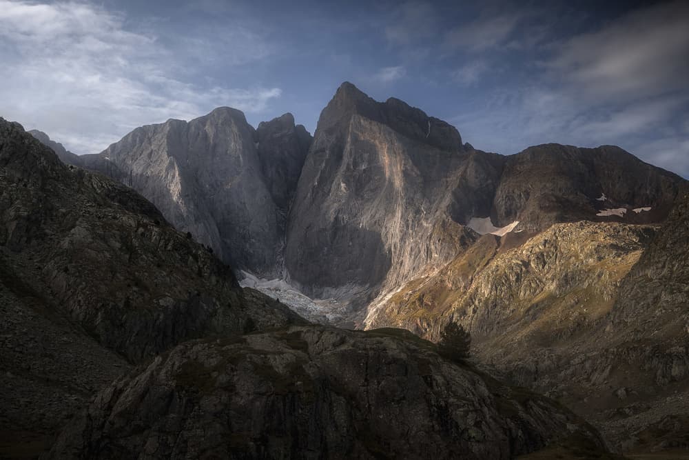 Majestic Mountain Peaks by Carlos Gonzalez — canvas wall art