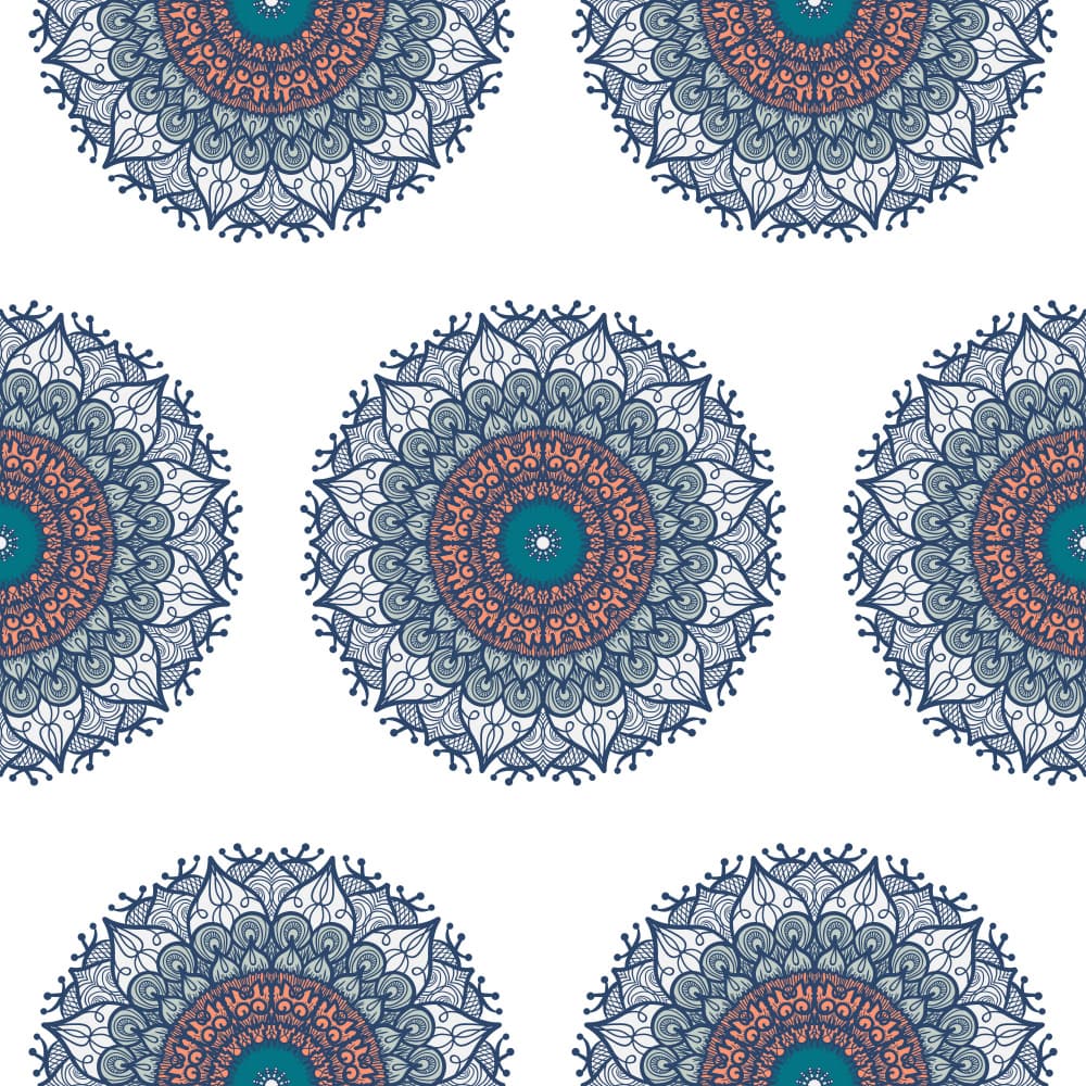 Ornate Bohemian Mandalas by Marika Barsrsind — canvas wall art
