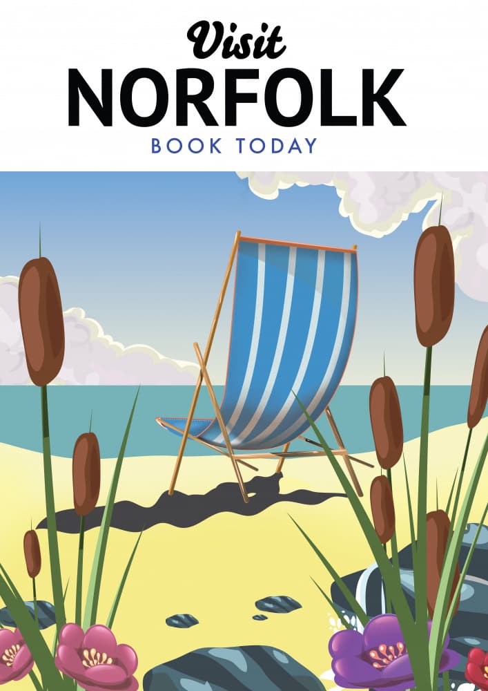 Summer Beach Retreat by Nicholas — canvas wall art