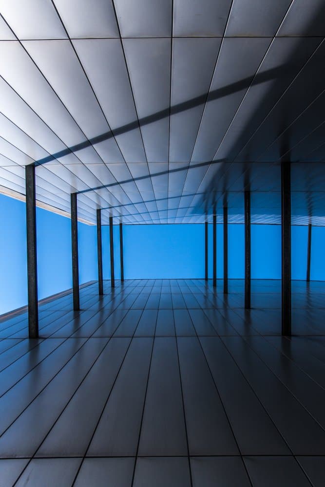 Modern Architectural Lines by Evelin Dobrev — canvas wall art