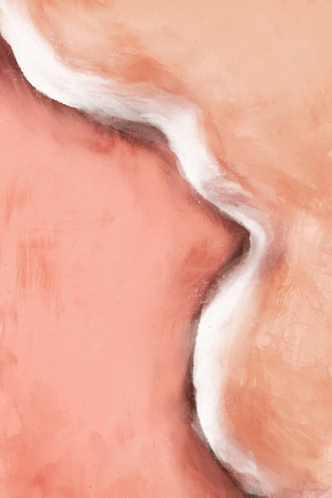 Gentle Curves by Treechild — canvas wall art
