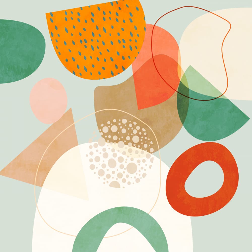 Shapes Play New4 by Ana Rut Bre — canvas wall art