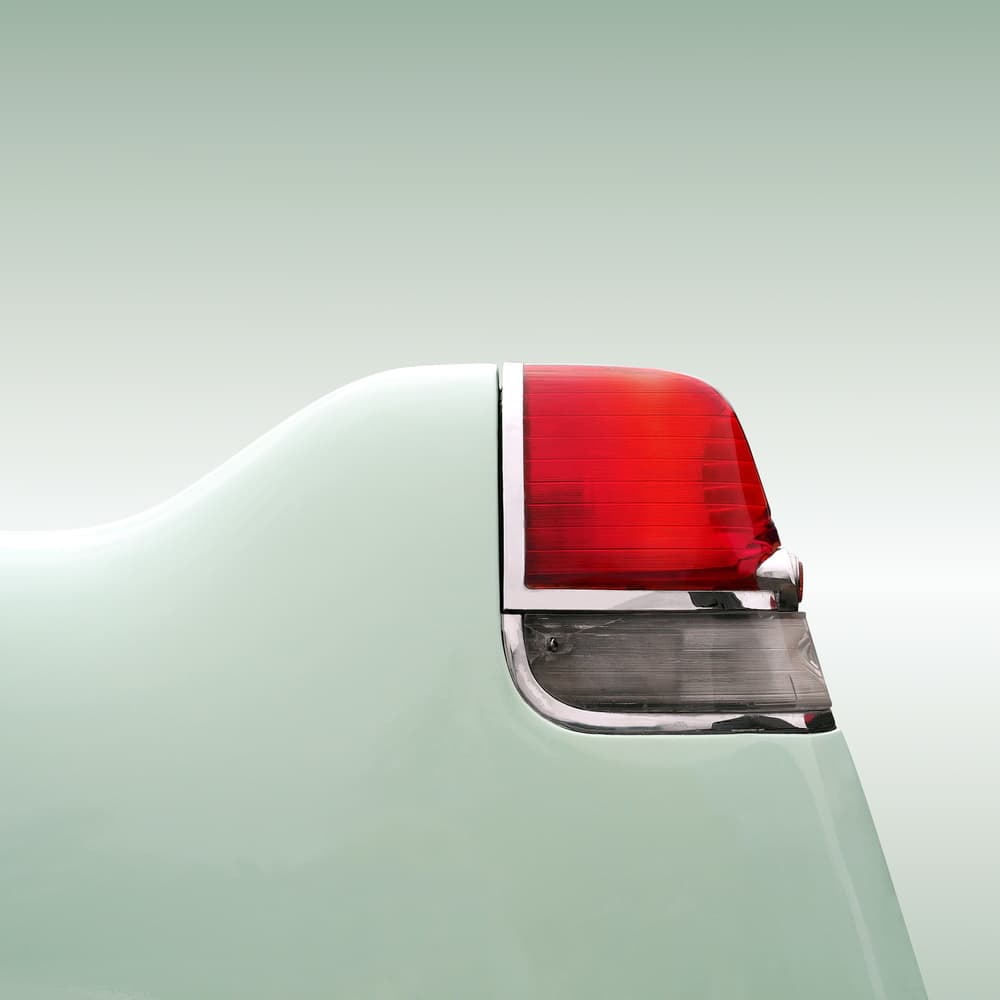 Vintage Car Taillight by Beate Gube — canvas wall art