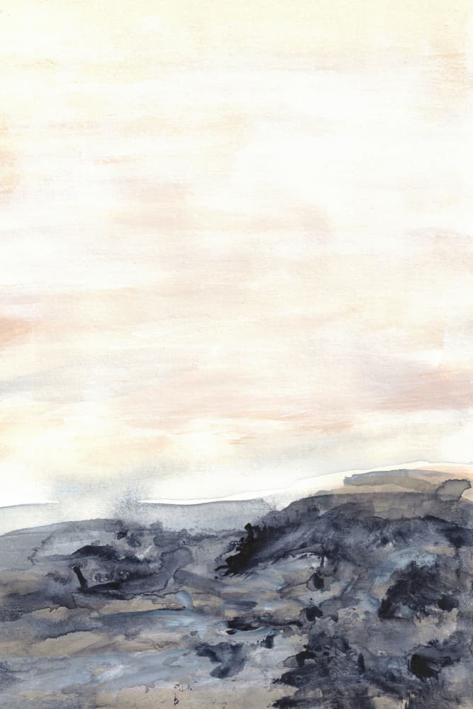 Serene Abstract Landscape by Lori Ann Folz — canvas wall art