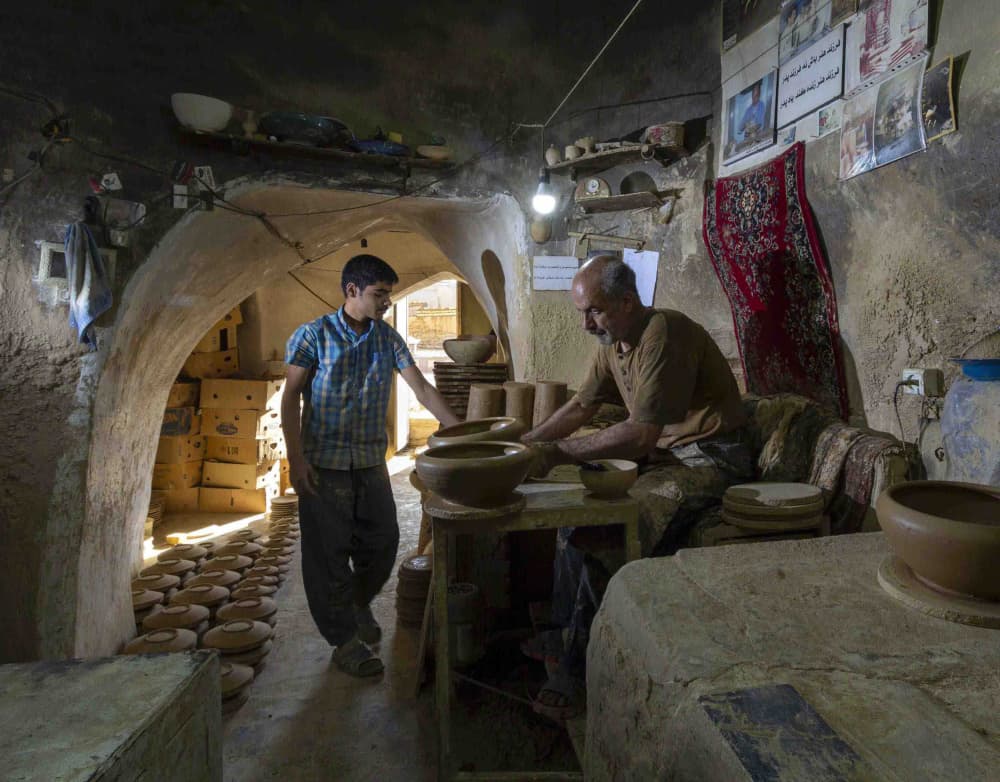 	 Pottery workshop by Sara shafigh — canvas wall art