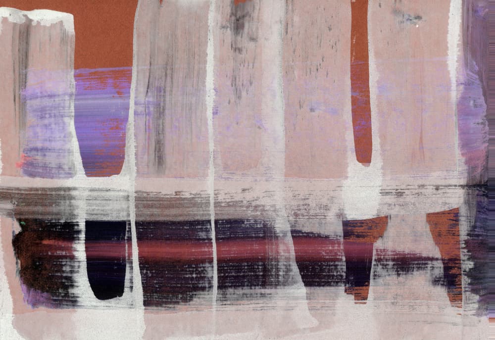 Modern Abstract Painterly Strokes by Annick — canvas wall art