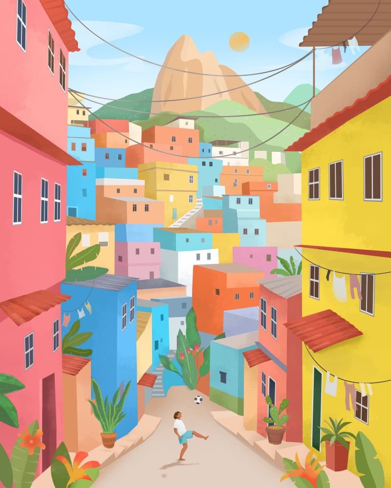 Rio de Janeiro, Brazil by Petra Lizde — canvas wall art