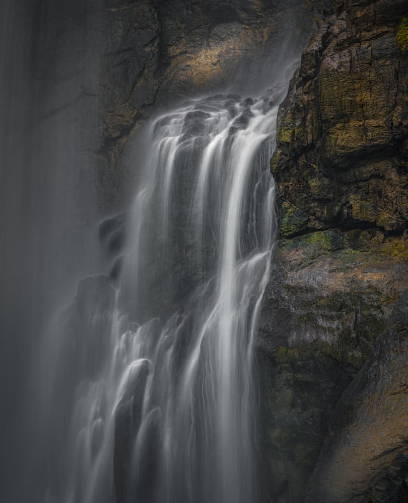 Silky Waterfall Cascade by Marko Klavs — canvas wall art