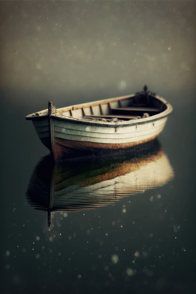 Serene Reflection by Treechild — canvas wall art