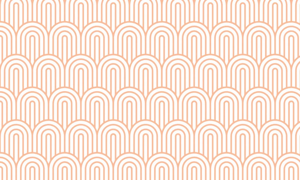 Soft Peach Arches by Sue Skellern — canvas wall art