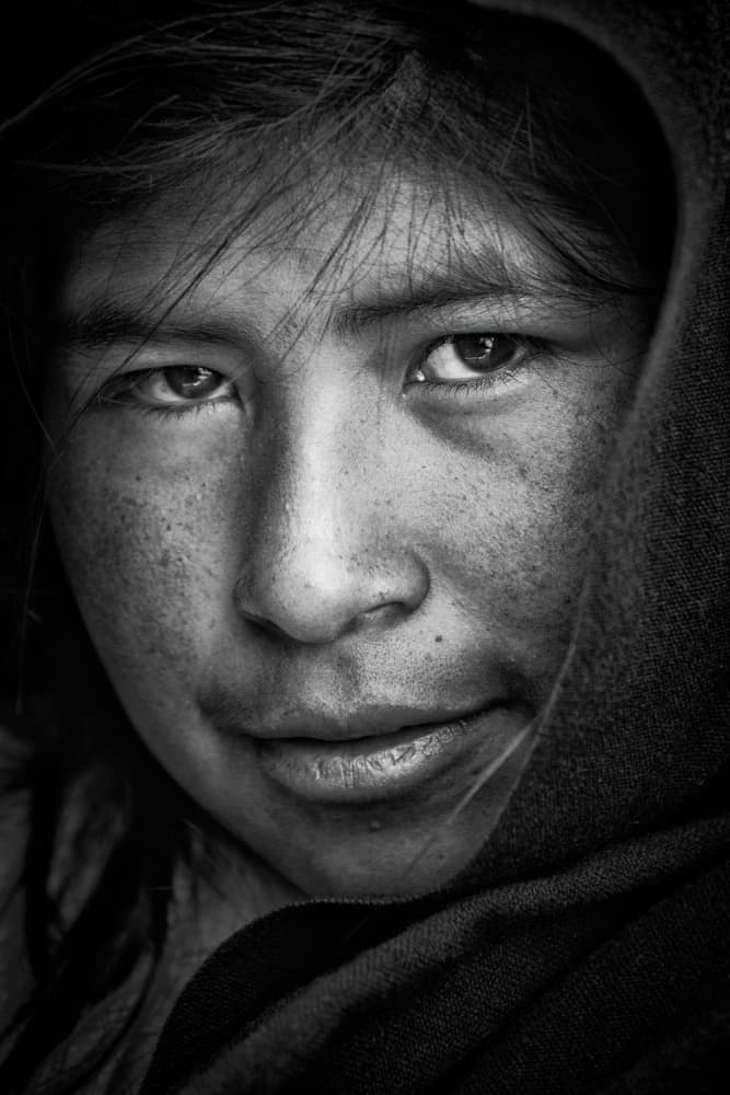 Young Girl's Gaze by Stefan Nielsen — canvas wall art