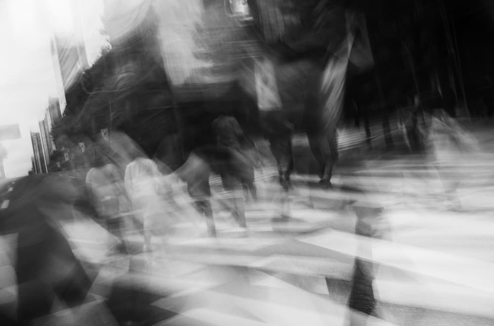 Dynamic City Movement by Swen MUN — canvas wall art