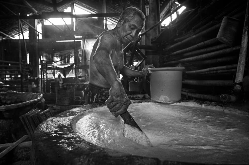 Traditional Workshop Stirring by Angela Muliani Hartojo — canvas wall art