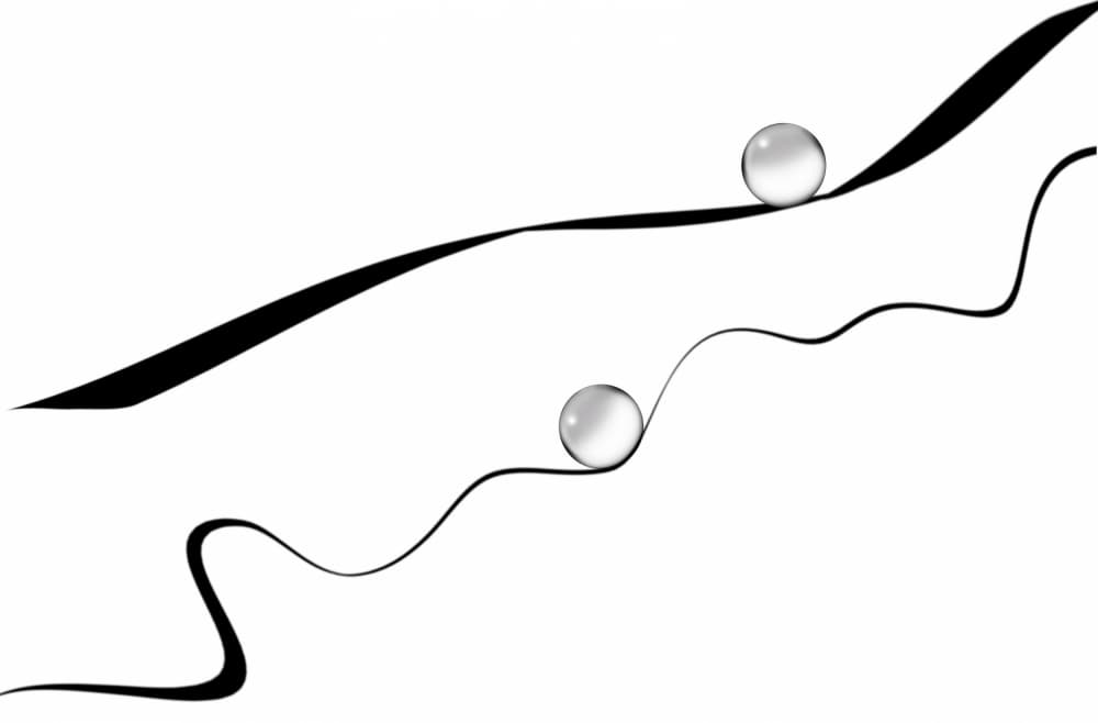 Dynamic Glass Spheres by Natalia — canvas wall art
