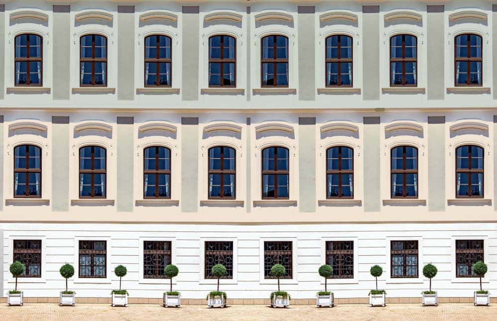 Grand Palace Facade by Miro Susta — canvas wall art