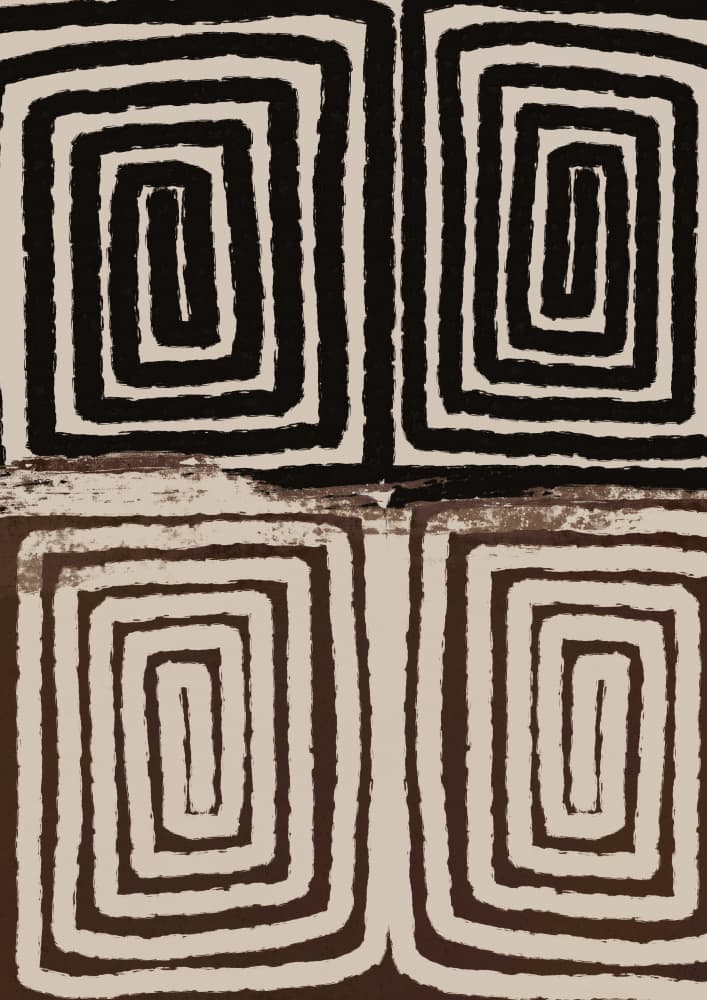 Ancientgeometry by Treechild — canvas wall art