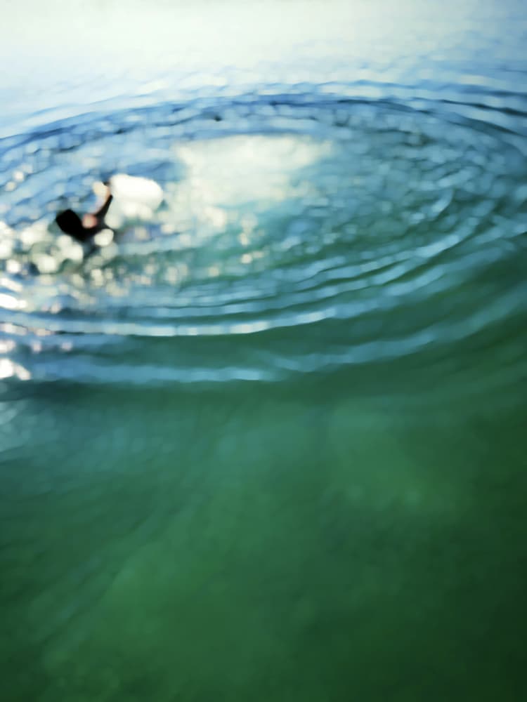 Surfer Below Surface by Angelo Cerantola — canvas wall art
